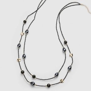 NWT Layered Beaded Necklace Lane Bryant